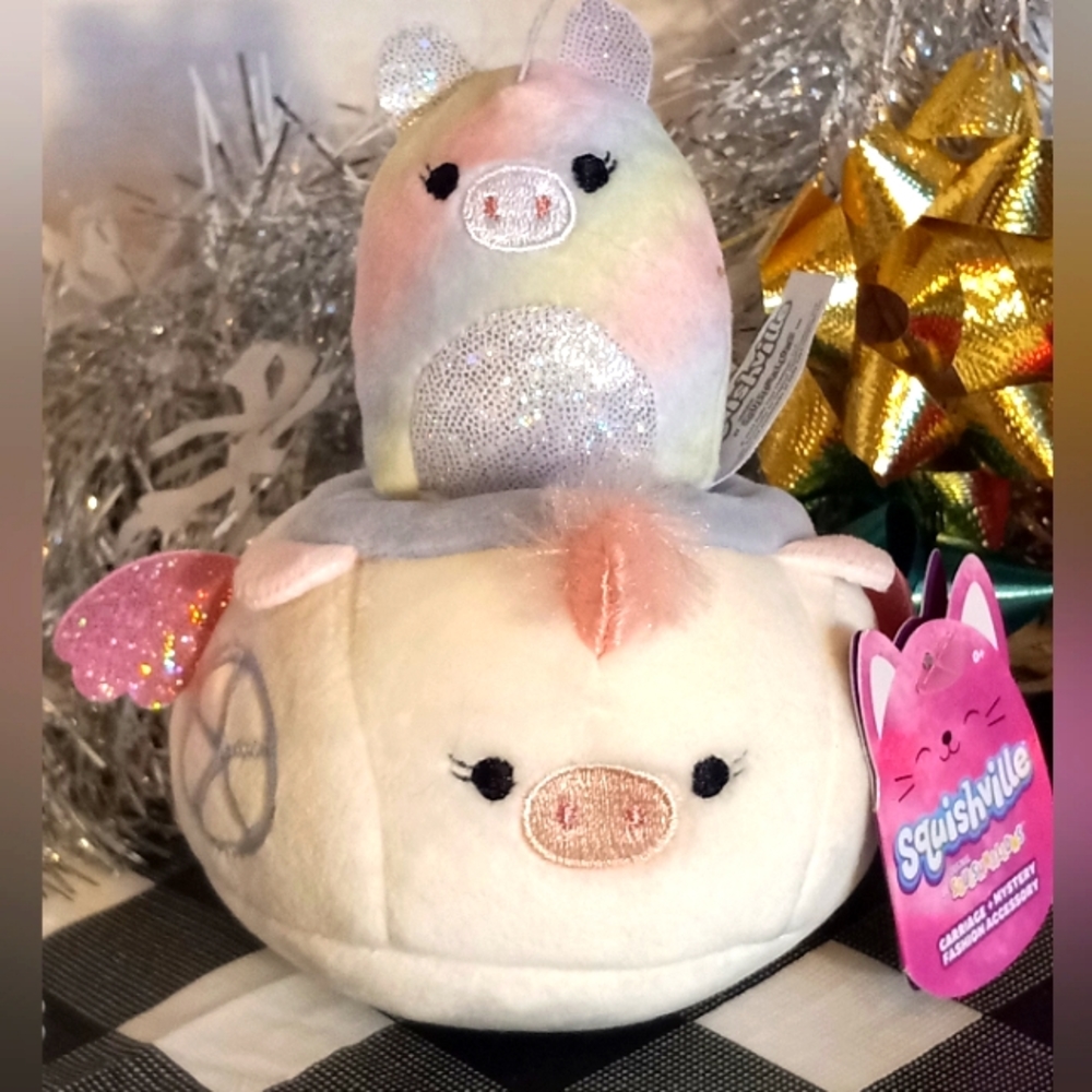 Squishville Sofia Unicorn Vehicle Set